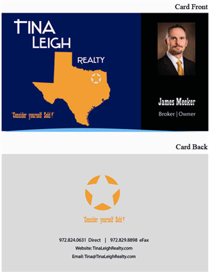Business Card Design by Deep Blue Graphics for this project | Design: #1222209