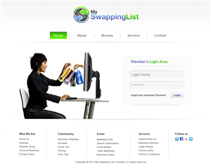 Web Design by webxvision for this project | Design: #1251667