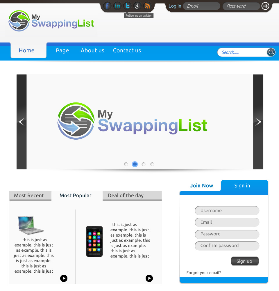 Diseño Web por Skylight para este proyecto | Diseño #1250090