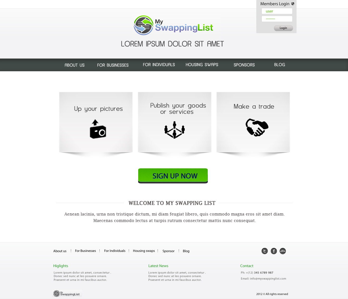 Web Design by Sandra for this project | Design #1246990
