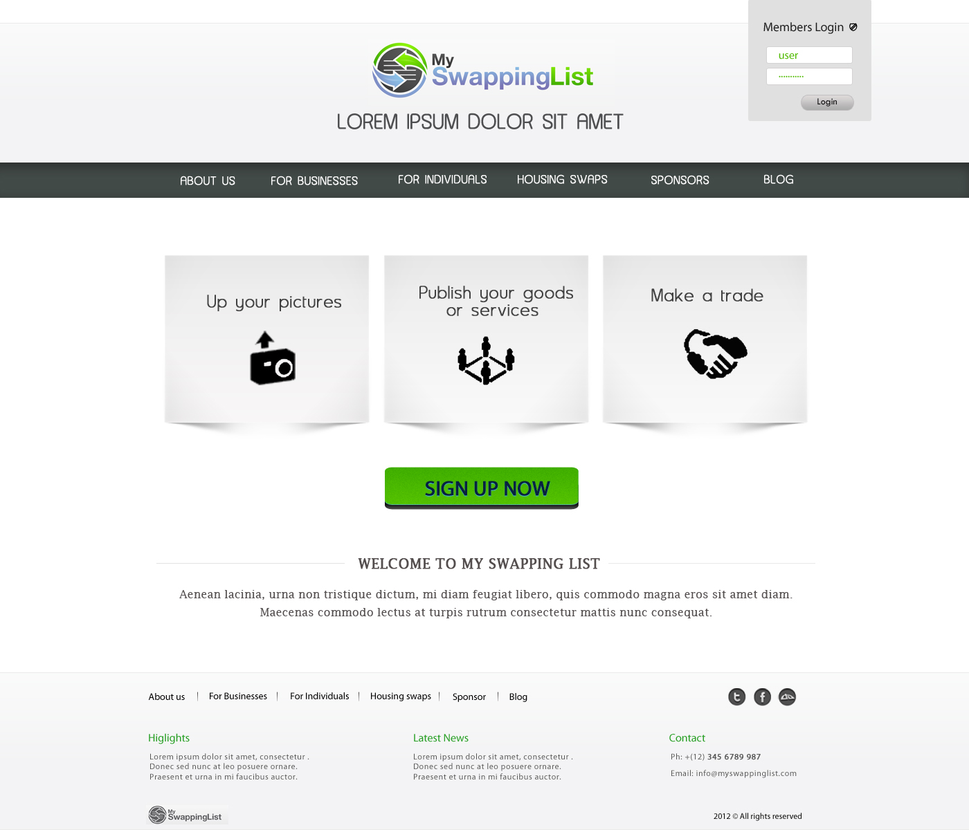 Web Design by Sandra for this project | Design #1248573