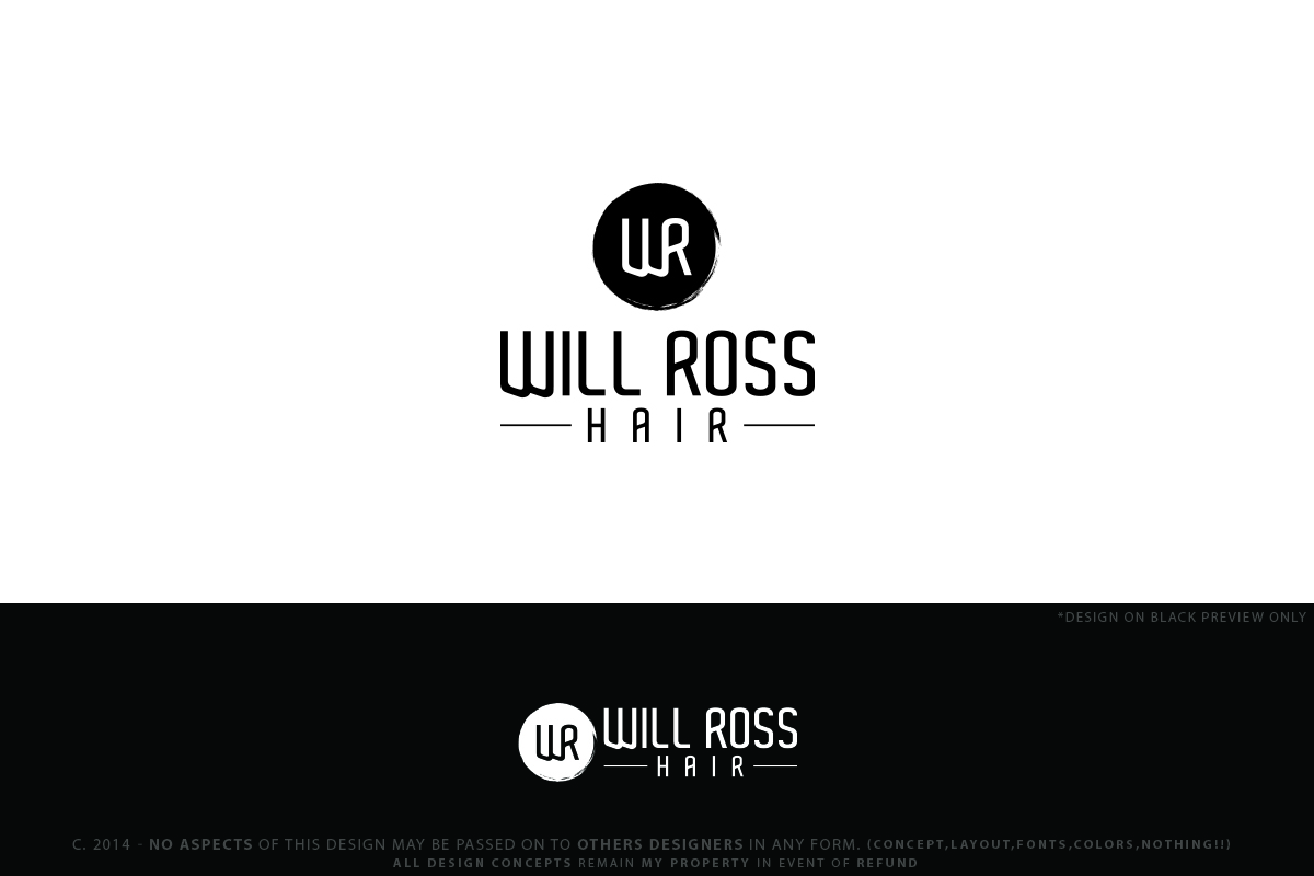 Diseño de Logo por Senseless para Stylist Will Ross | Diseño #4382537