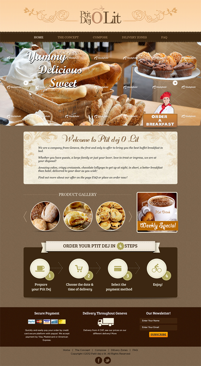 Diseño Web por Mayank Patel para este proyecto | Diseño #1226420