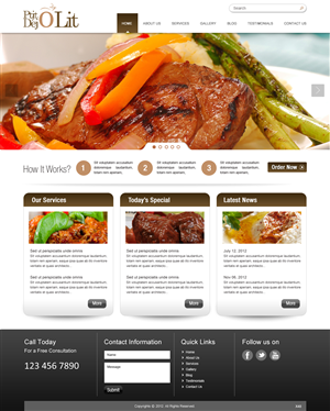 Web Design by pb for this project | Design: #1236027