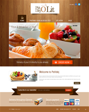 Web Design by pb for this project | Design: #1237764