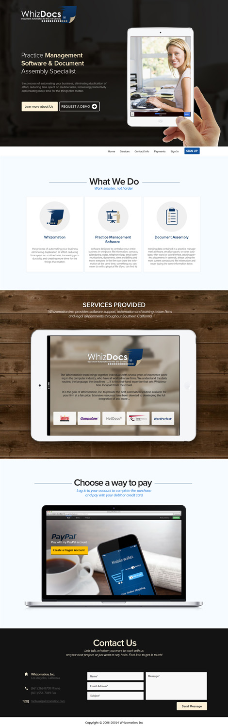 Web Design par OM pour ce projet | Design #4354374