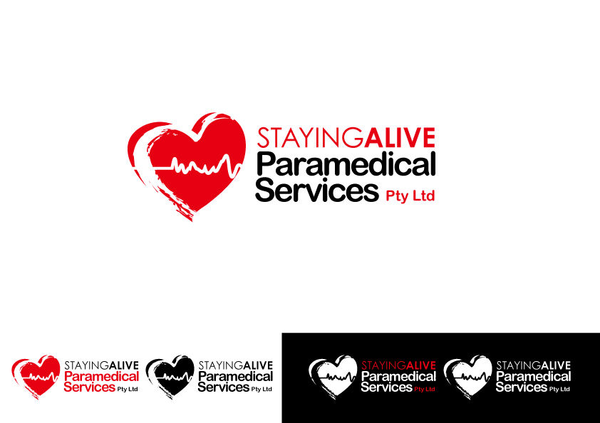 Logo Design by faguns for Staying Alive Paramedical Services Pty Ltd | Design #183734