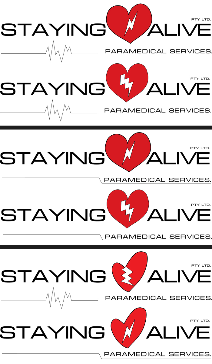 Logo Design by Sisse Steenholdt for Staying Alive Paramedical Services Pty Ltd | Design #178353