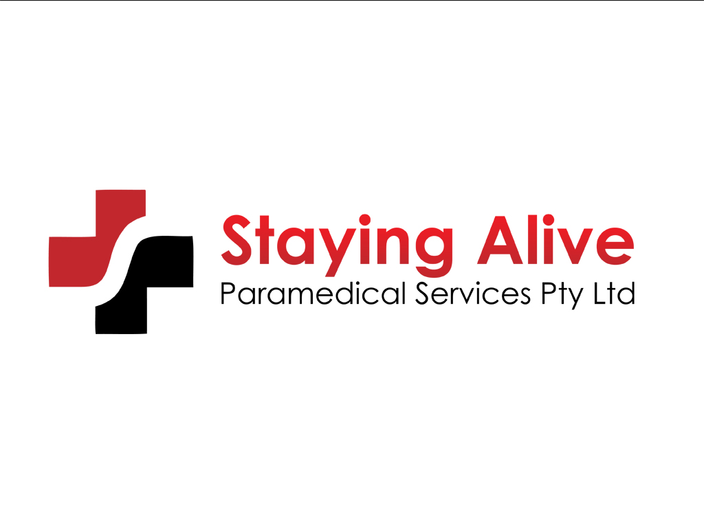 Diseño de Logo por HyperTime Studio para Staying Alive Paramedical Services Pty Ltd | Diseño #182092