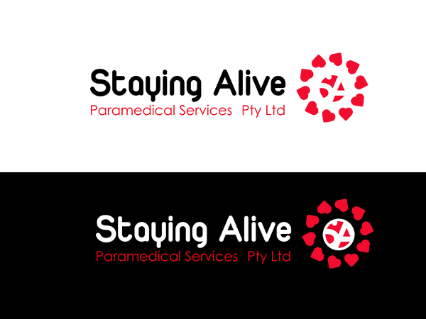 Logo Design by Stillmaker for Staying Alive Paramedical Services Pty Ltd | Design #178013