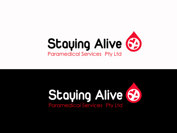 Logo Design by Stillmaker for Staying Alive Paramedical Services Pty Ltd | Design #179300