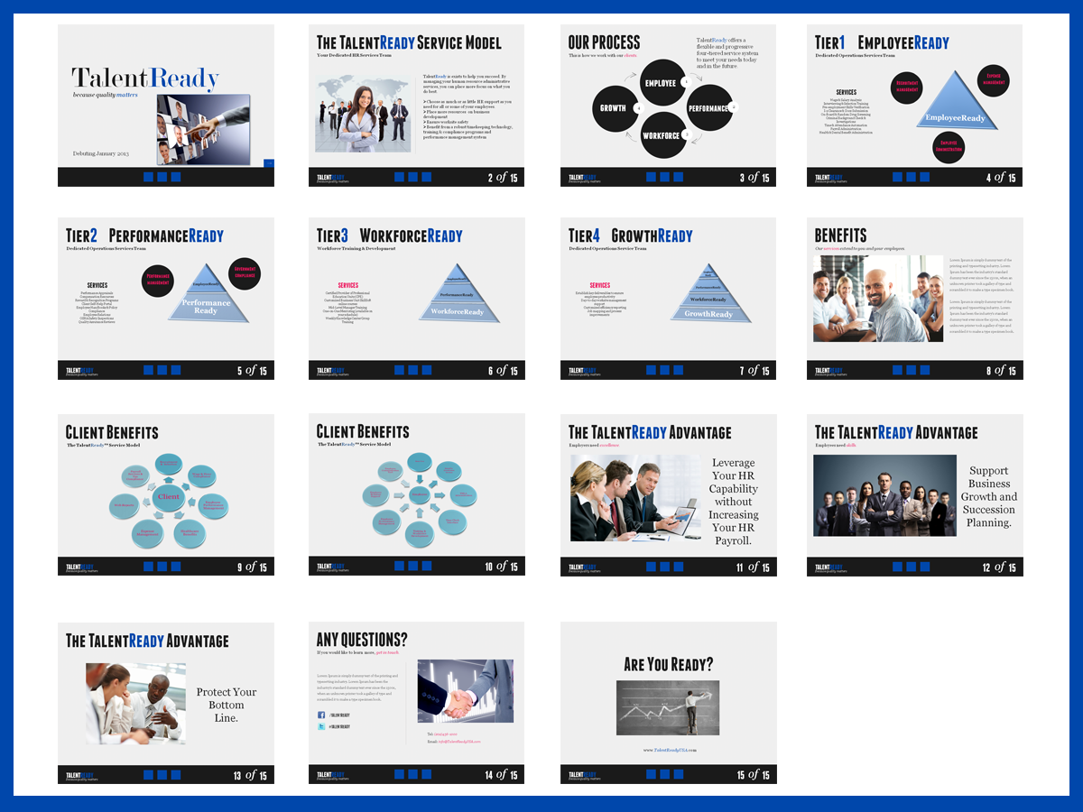 Diseño de PowerPoint por CreativeQD para este proyecto | Diseño #1251625