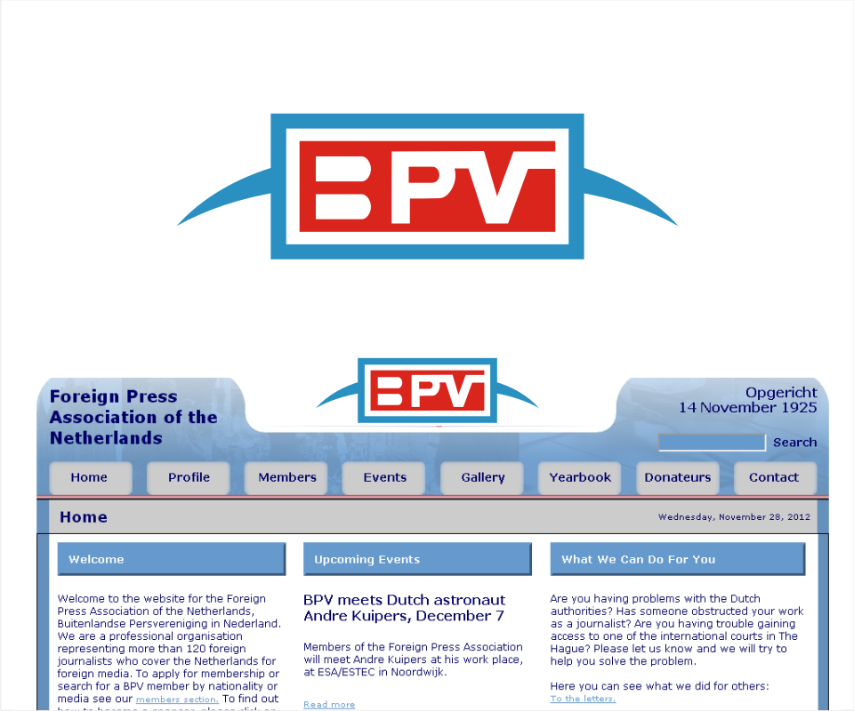 Diseño de Logo por kaya graphics para Foreign Press Association | Diseño #1237541