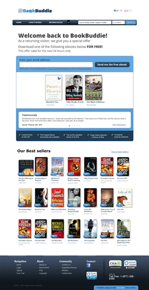 Landing Page Design by ABG for this project | Design: #1288781