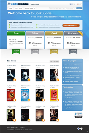 Landing Page Design by pb for this project | Design: #1223709