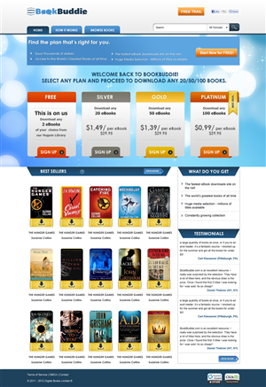 Landing Page Design by pb for this project | Design: #1225616