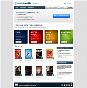 Landing Page Design by pb for this project | Design: #1225618