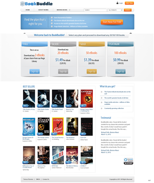 Landing Page Design by pb for this project | Design: #1227198