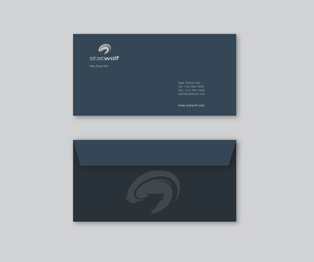 Design de Papeterie par Vasil Ivanov pour Statwolf | Design #4328094