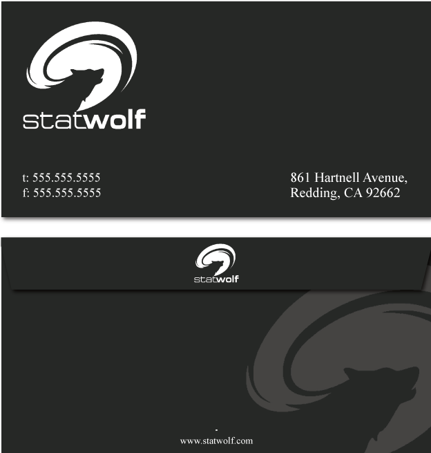 Stationery Design by Dona for Statwolf | Design #4298521