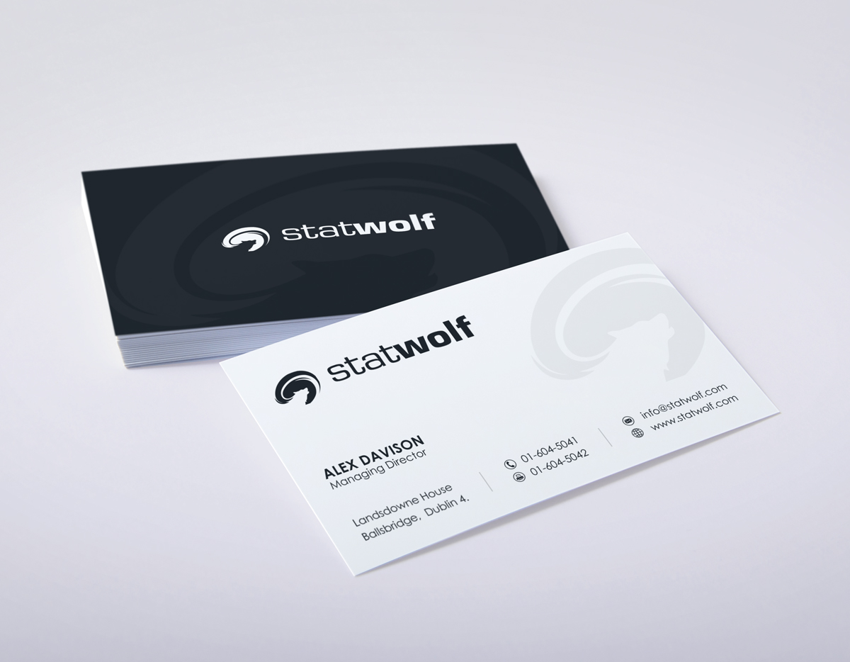 Diseño de Papelería por logodentity para Statwolf | Diseño #4306507