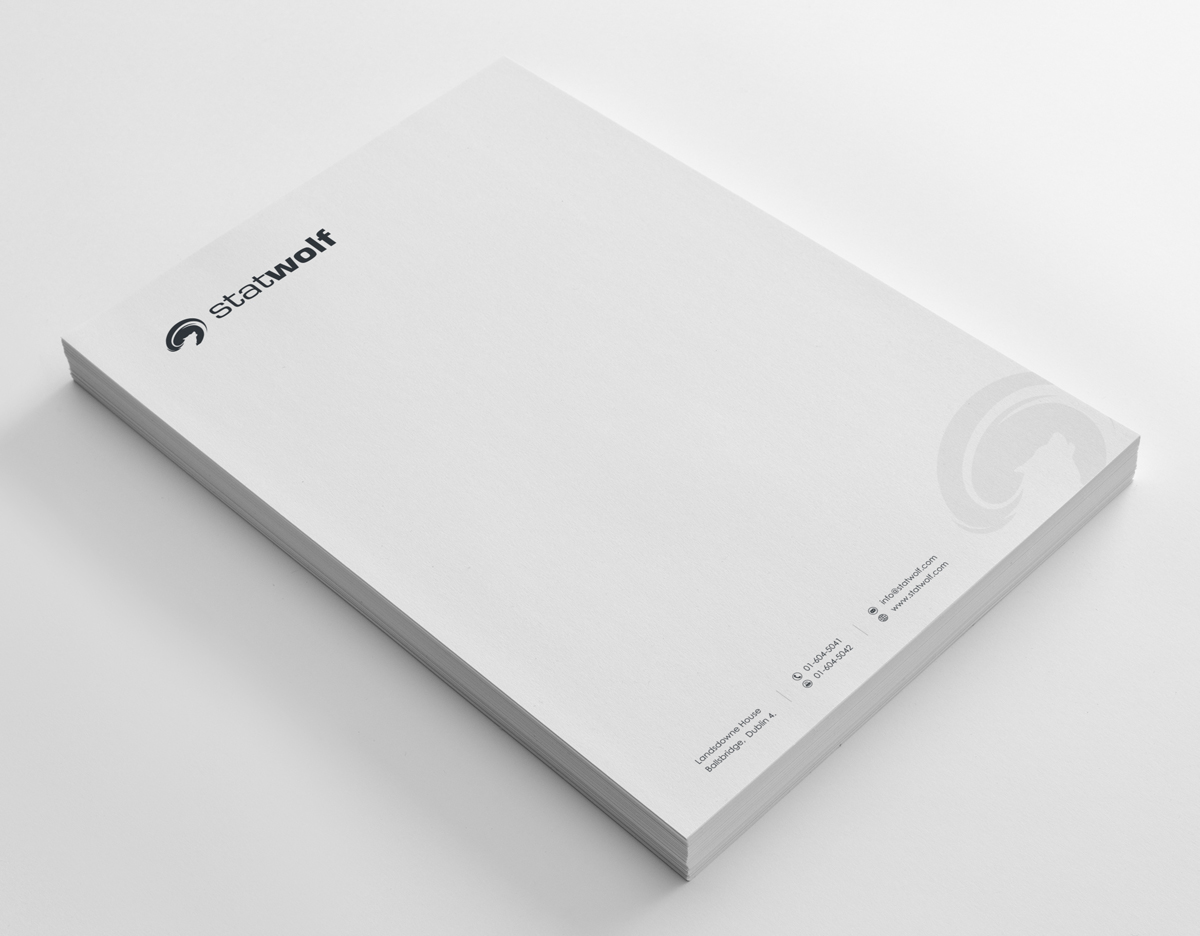Design de Papeterie par logodentity pour Statwolf | Design #4306512