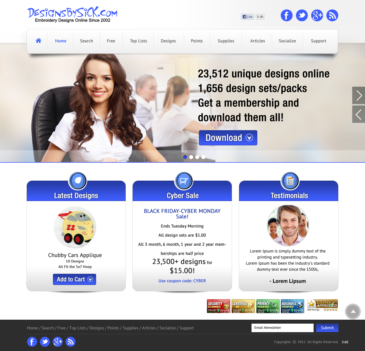 Web Design by pb for Shawn Knight Systems Inc | Design #1227210