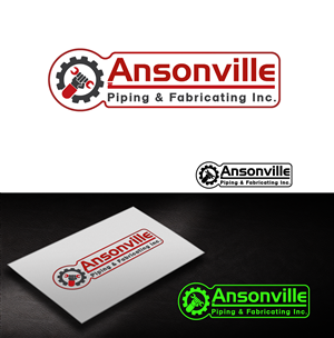 Logo Design by Pixi Dust for Ansonville Piping & Fabricating Inc. | Design: #4357217