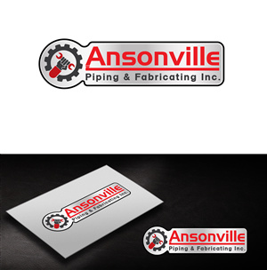 Logo Design by Pixi Dust for Ansonville Piping & Fabricating Inc. | Design: #4357232