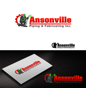 Logo Design by Pixi Dust for Ansonville Piping & Fabricating Inc. | Design: #4358958