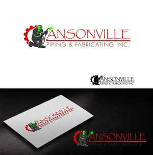 Logo Design by Pixi Dust for Ansonville Piping & Fabricating Inc. | Design: #4360970