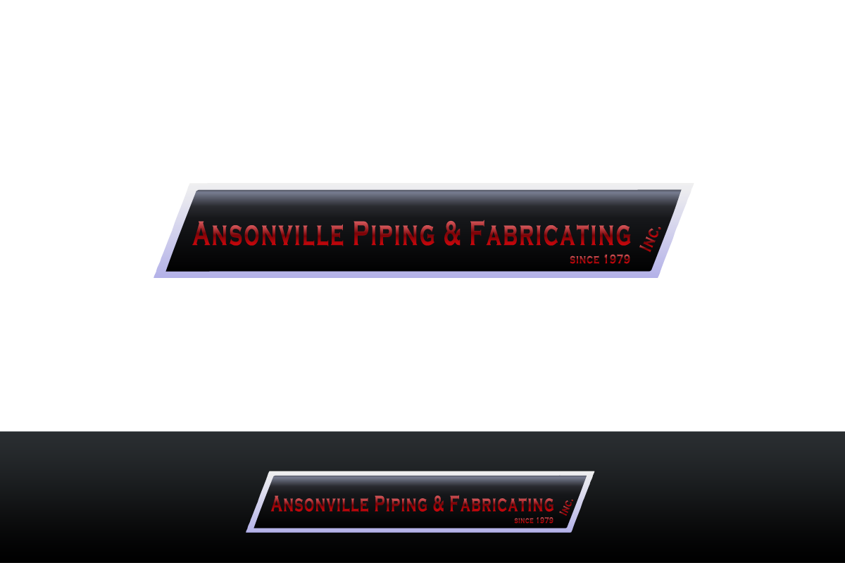 Logo Design by STOESKI_Design for Ansonville Piping & Fabricating Inc. | Design #4406947