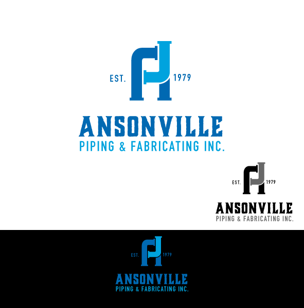 Logo Design by trufya for Ansonville Piping & Fabricating Inc. | Design #4433326