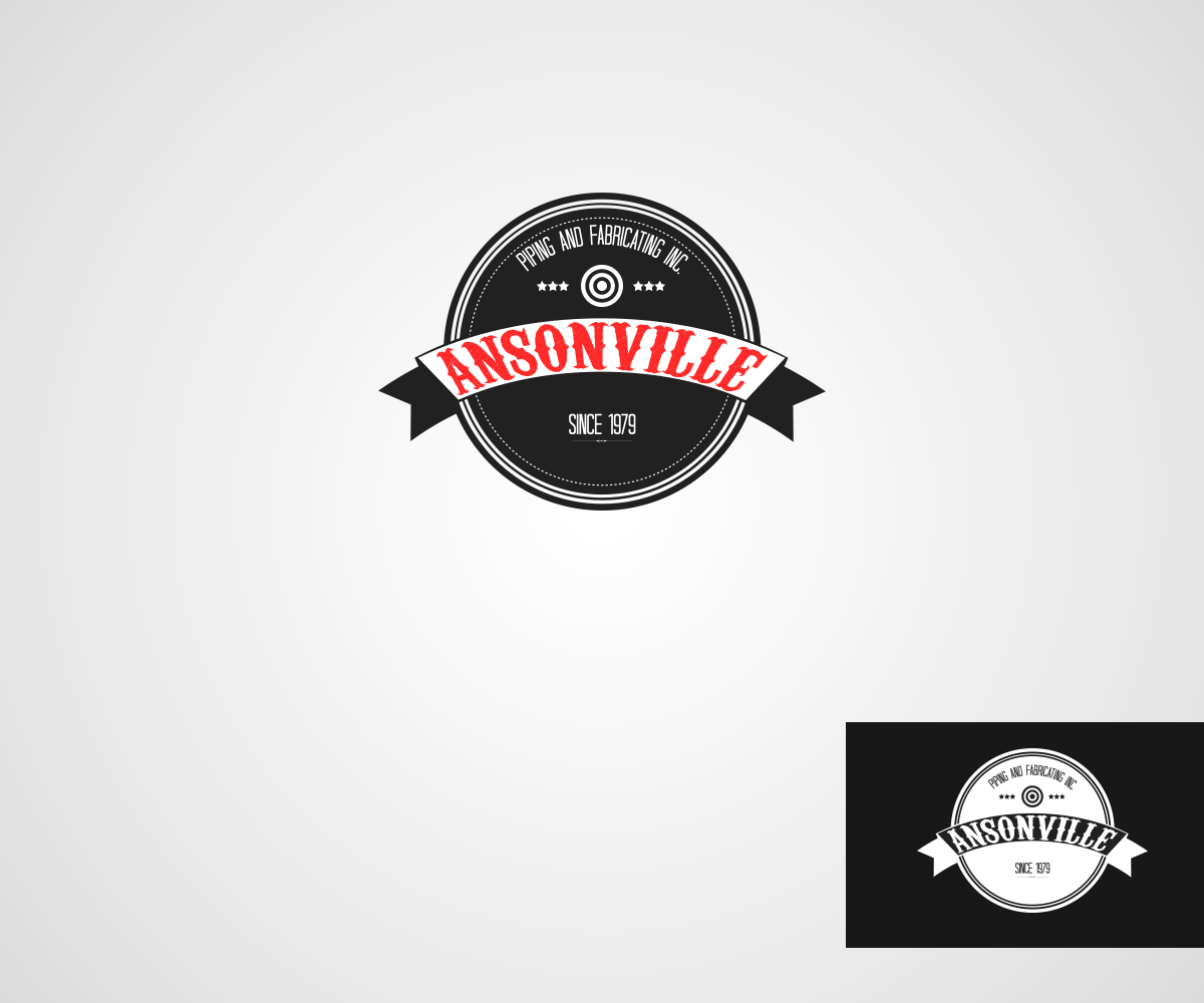 Logo Design by Rimar for Ansonville Piping & Fabricating Inc. | Design #4384078