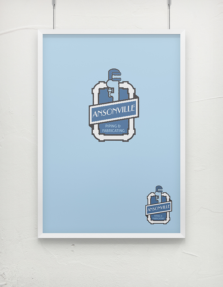 Logo Design by dineshdz for Ansonville Piping & Fabricating Inc. | Design #4353720