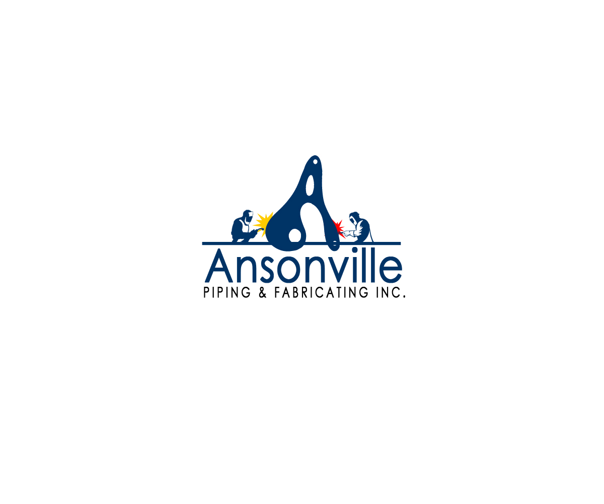 Logo Design by R O N I E for Ansonville Piping & Fabricating Inc. | Design #4418585
