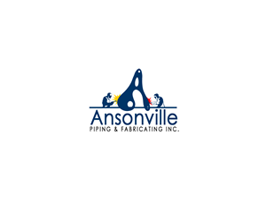 Logo Design by R O N I E for Ansonville Piping & Fabricating Inc. | Design: #4418585