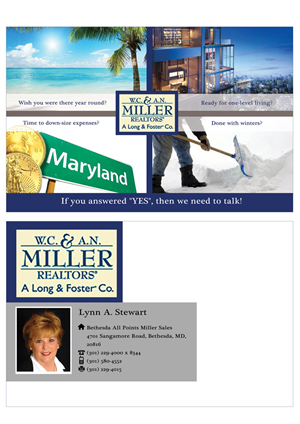 Postcard Design by ordelya.nicole for W.C. & A.N. Miller, A Long & Foster Co. | Design: #4347087