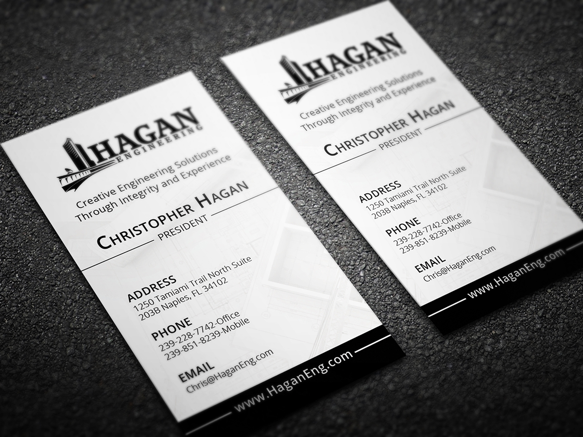 Diseño de Tarjeta de Presentación por San RG para este proyecto | Diseño #4334517