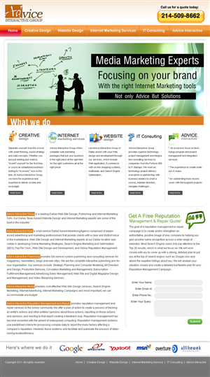 Web Design by webwinner for this project | Design: #179088