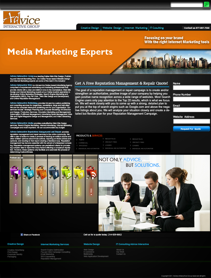 Web Design by sagar for this project | Design #183996