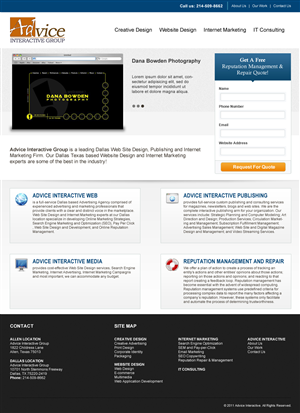 Web Design by mincedfruits for this project | Design #178343