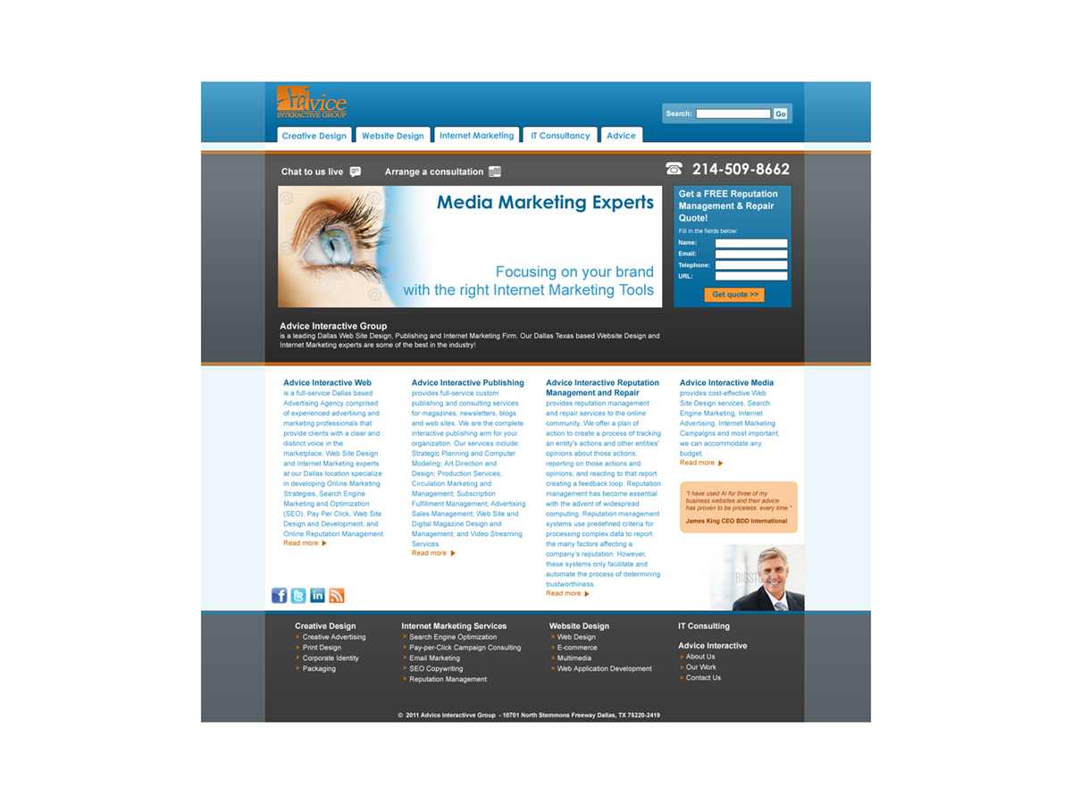 Web Design par Lawrence Clifford pour ce projet | Design #181792