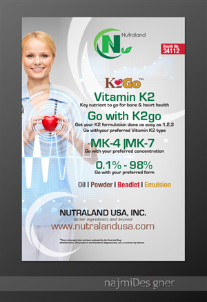 Graphic Design by  Najmi for Nutraland USA, Inc. | Design: #4405919
