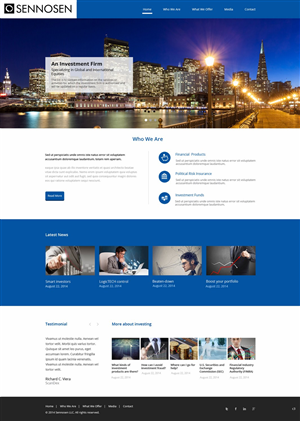 Web Design by pb for this project | Design: #4311602