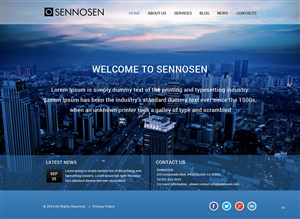 Web Design by pb for this project | Design: #4311640