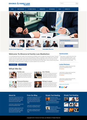 Wordpress Design by OM for this project | Design: #1237315