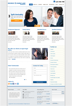 Wordpress Design by OM for this project | Design: #1237321