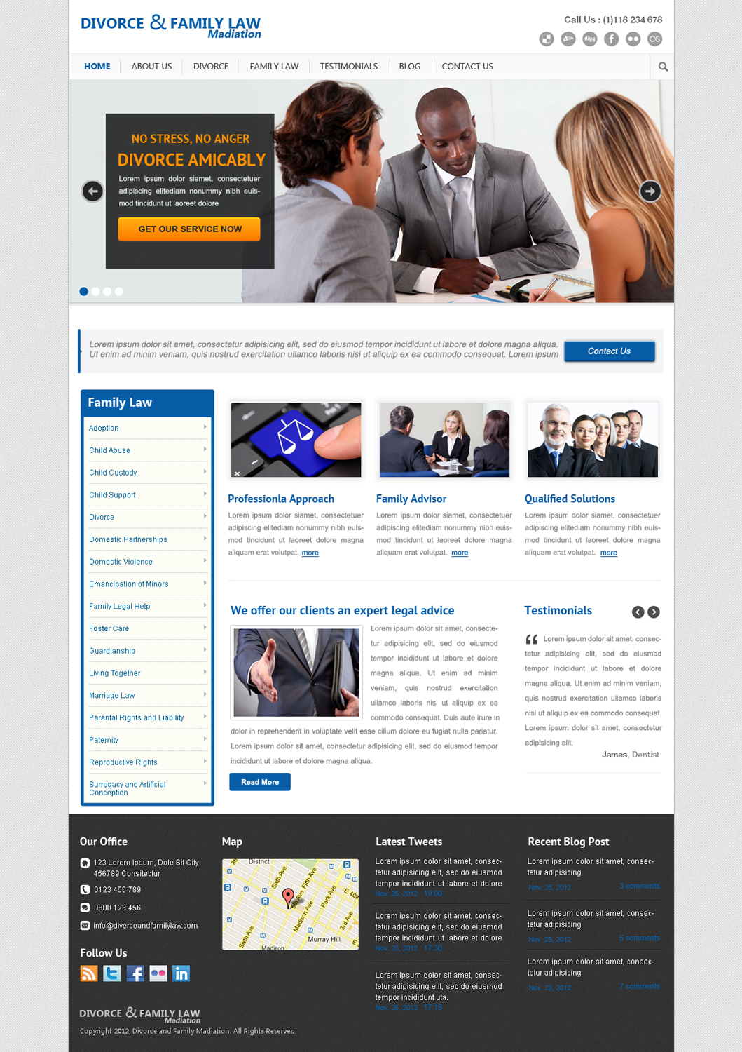 Wordpress Design by OM for this project | Design #1240826