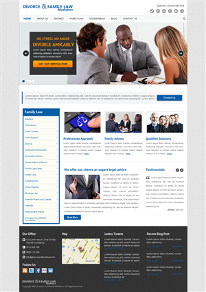 Wordpress Design by OM for this project | Design: #1240826